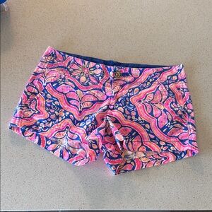 Lilly Pulitzer Kerrie Shorts in “Can’t Resist Small”, Ladies Size 0 EUC